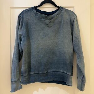 Current/Elliott stadium sweatshirt in Indigo